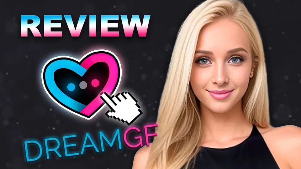 Thumbnail van de YouTube-video “DreamGF Full Unbiased Review 2025” (kanaal BestAIGirlfriends)